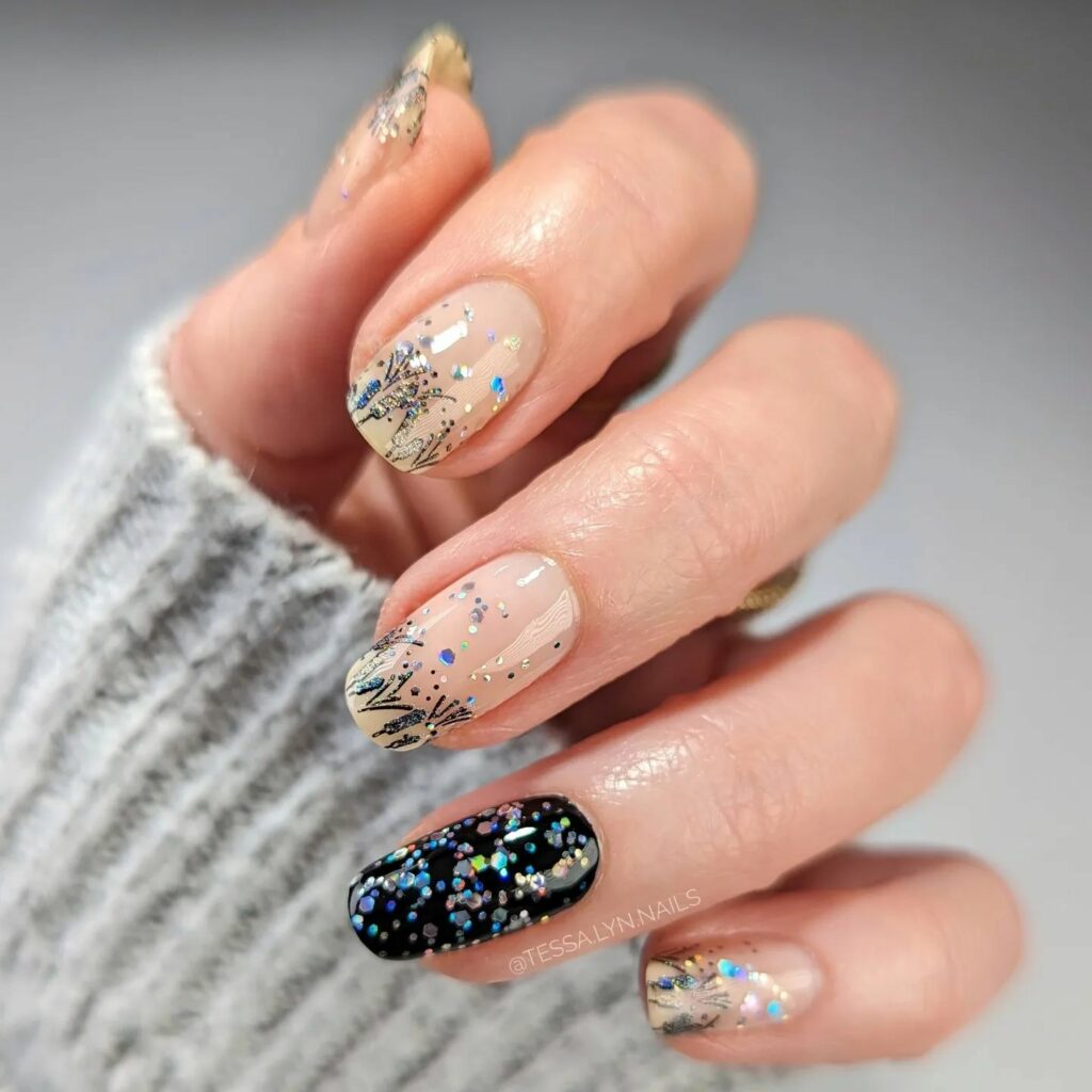 Abstract Nail Design: A Touch of Magic at Your Fingertips