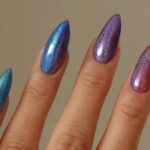 Colorful Metalic Nails